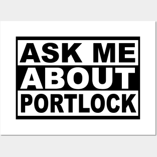 Ask Me About Portlock Alaska Cryptid Mystery Posters and Art